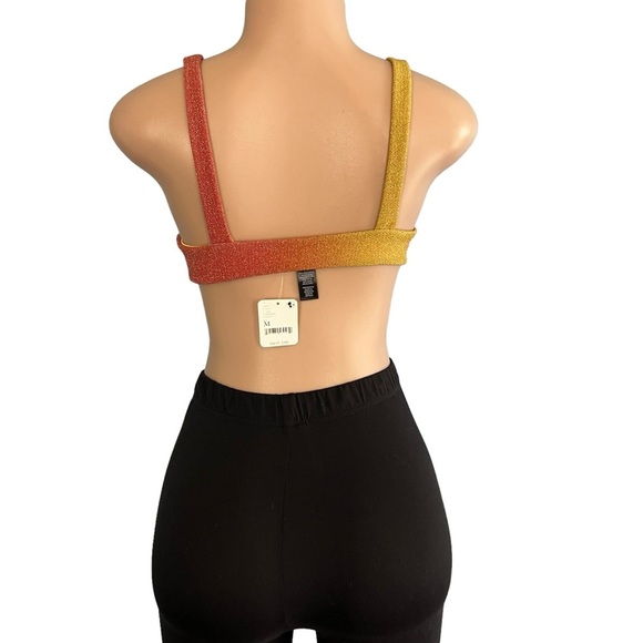 3/$30 🍂 Beach Riot Ombre Metallic Twist Bikini Top - Picture 4 of 7